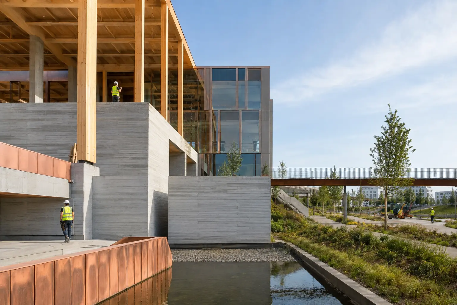 Modern European commercial development